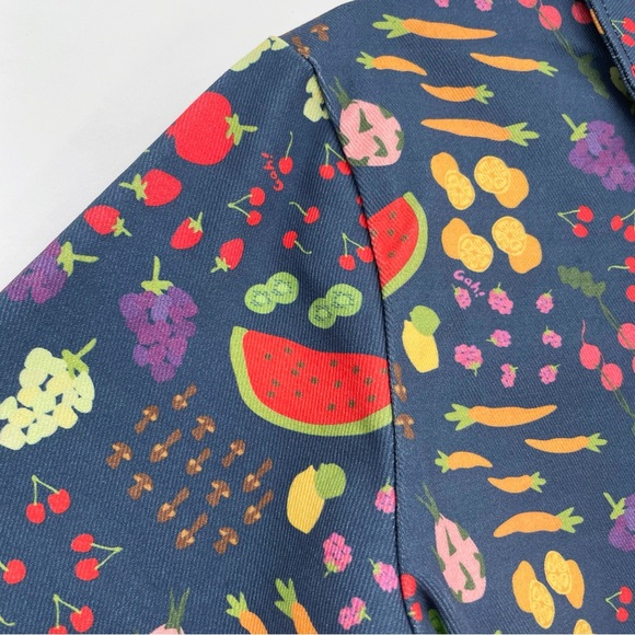 Lisa Says Gah x Free People Farmer’s Market Fruit Print Cropped Women’s - Picture 11 of 12